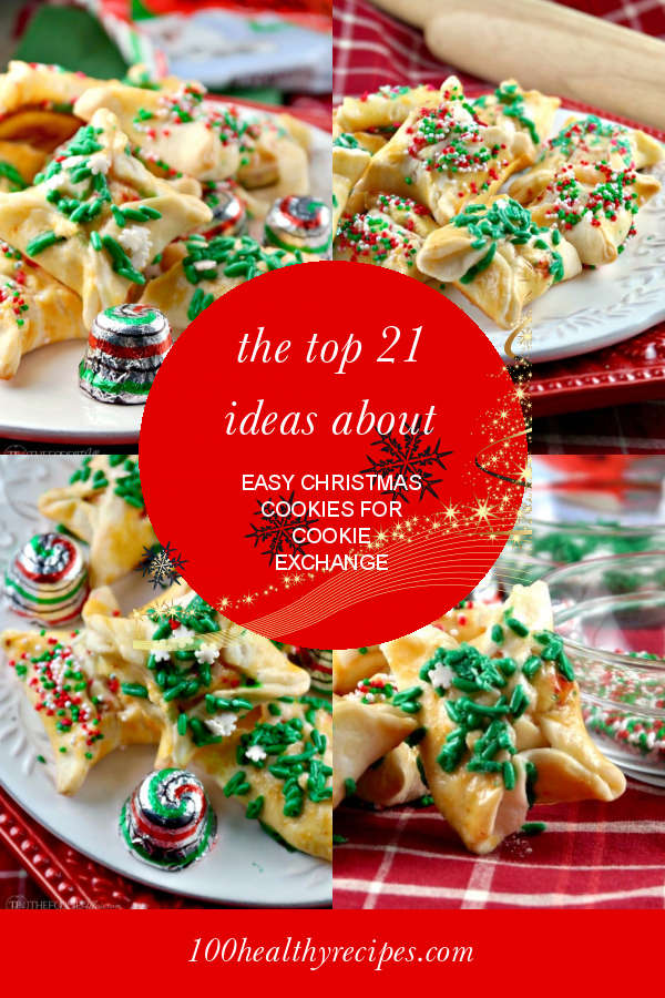 The top 21 Ideas About Easy Christmas Cookies for Cookie Exchange